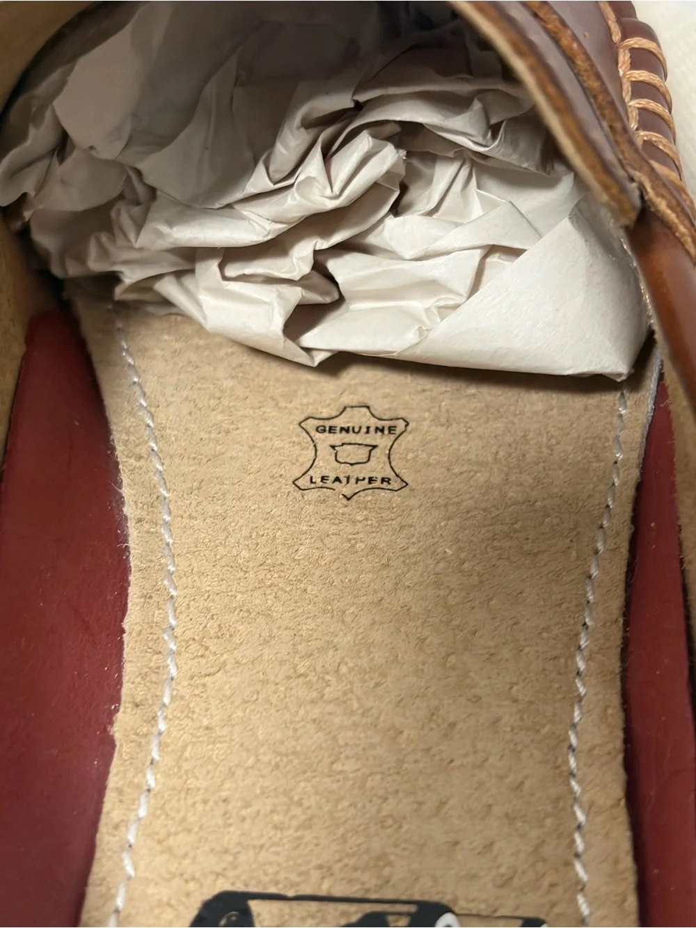 Florsheim Penny Loafer Cognac Brown Leather Driving Moccasins- NEW - Men’s 8